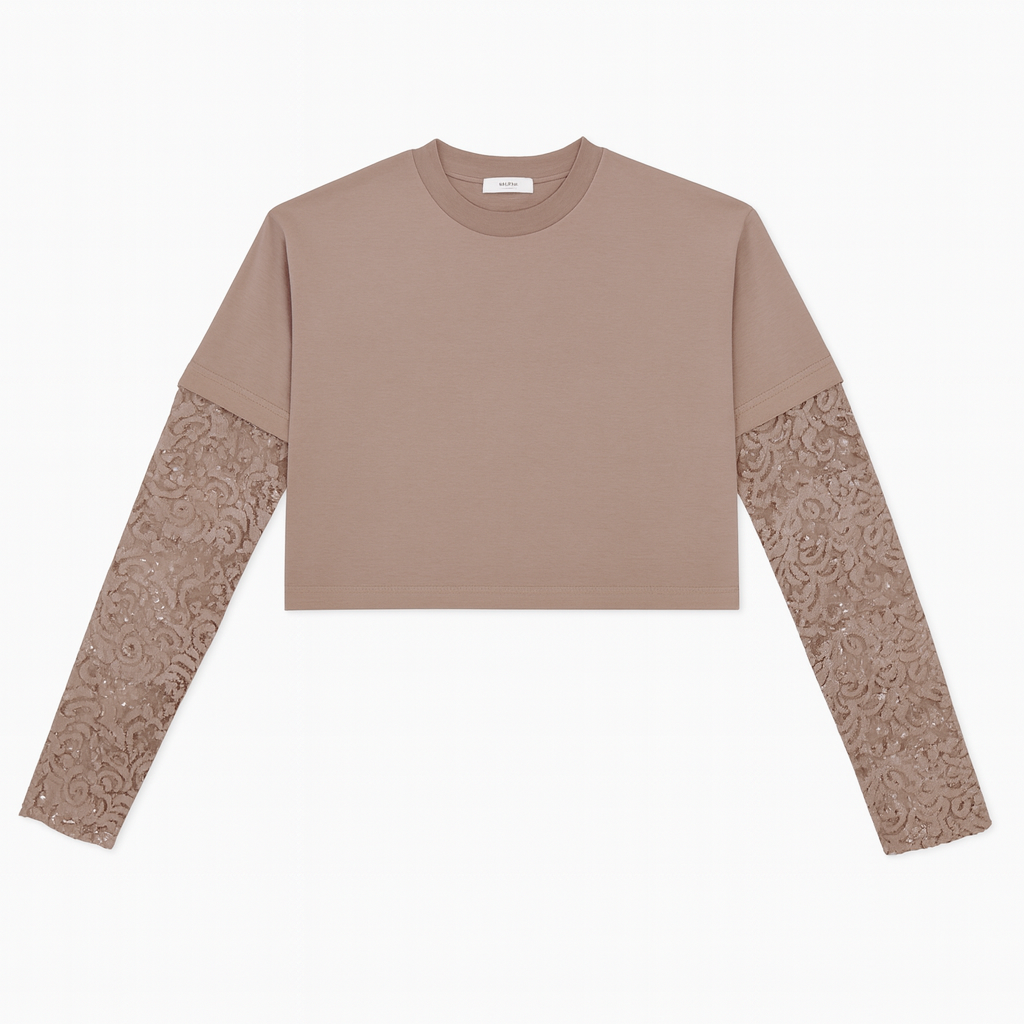 Hidden Bloom Long sleeve 'Dusty rose'