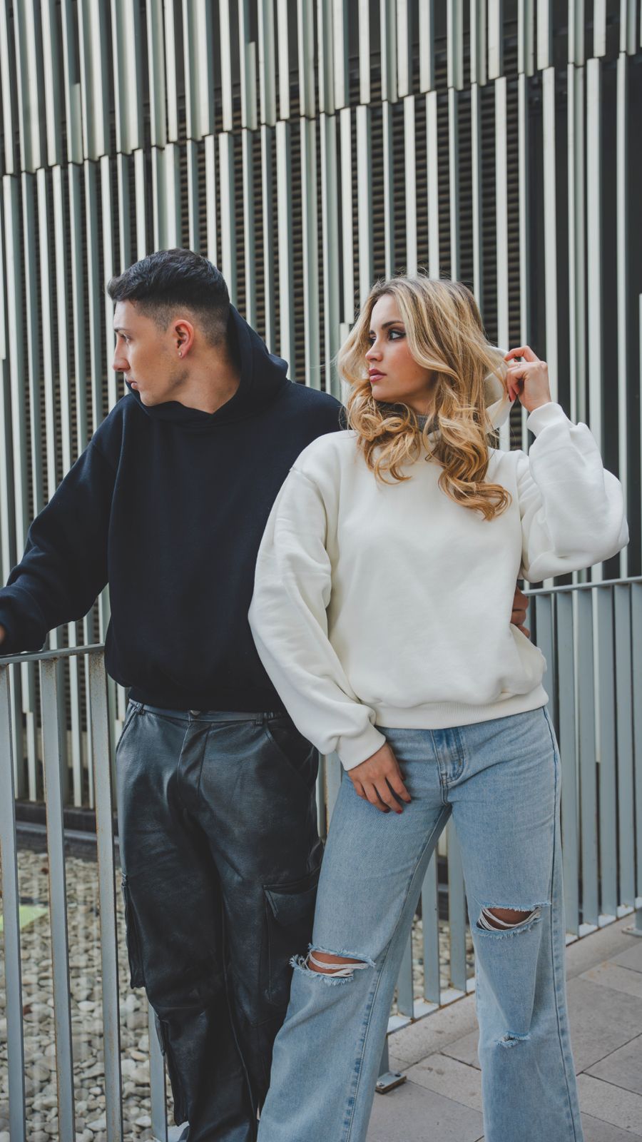 Classic hoodie White