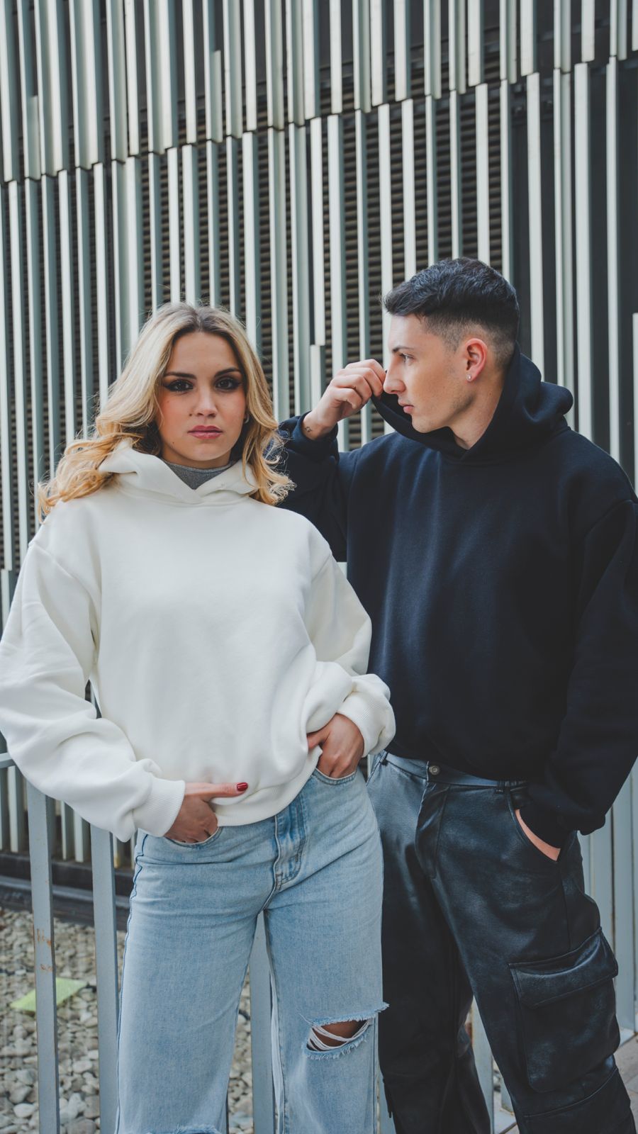 Classic hoodie White