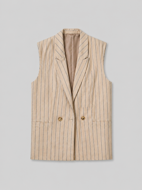 Gilet lino 'Trace'