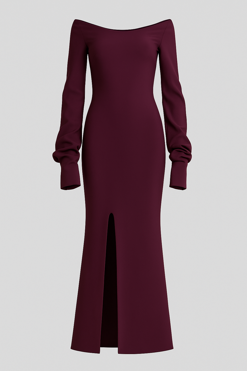 Flow long Dress - Plum