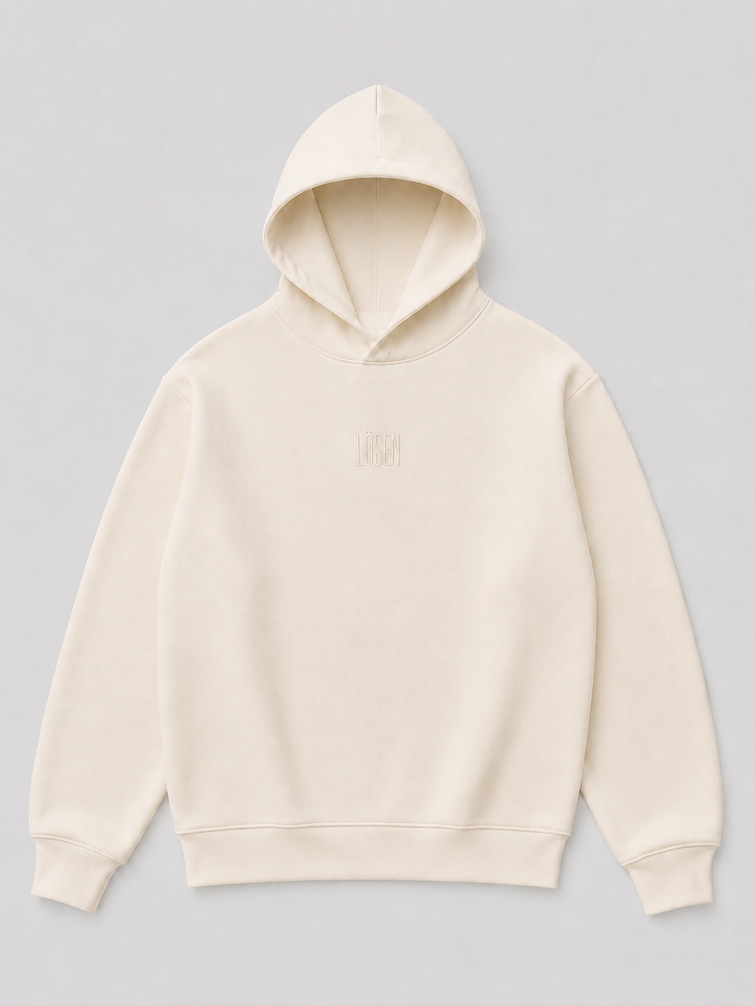 'Classic hoodie' cotone diagonale 430 gr