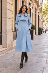 Cappotto in denim donna ‘Vertigo’
