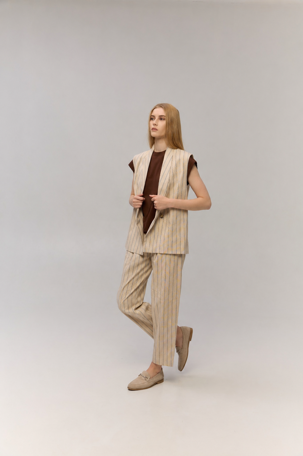 Pantalone lino 'Trace'