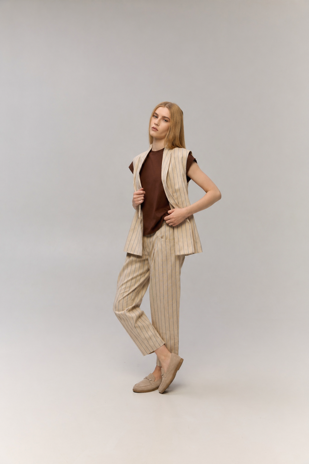 Pantalone lino 'Trace'