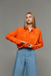 Camicia georgette 'Sheer'
