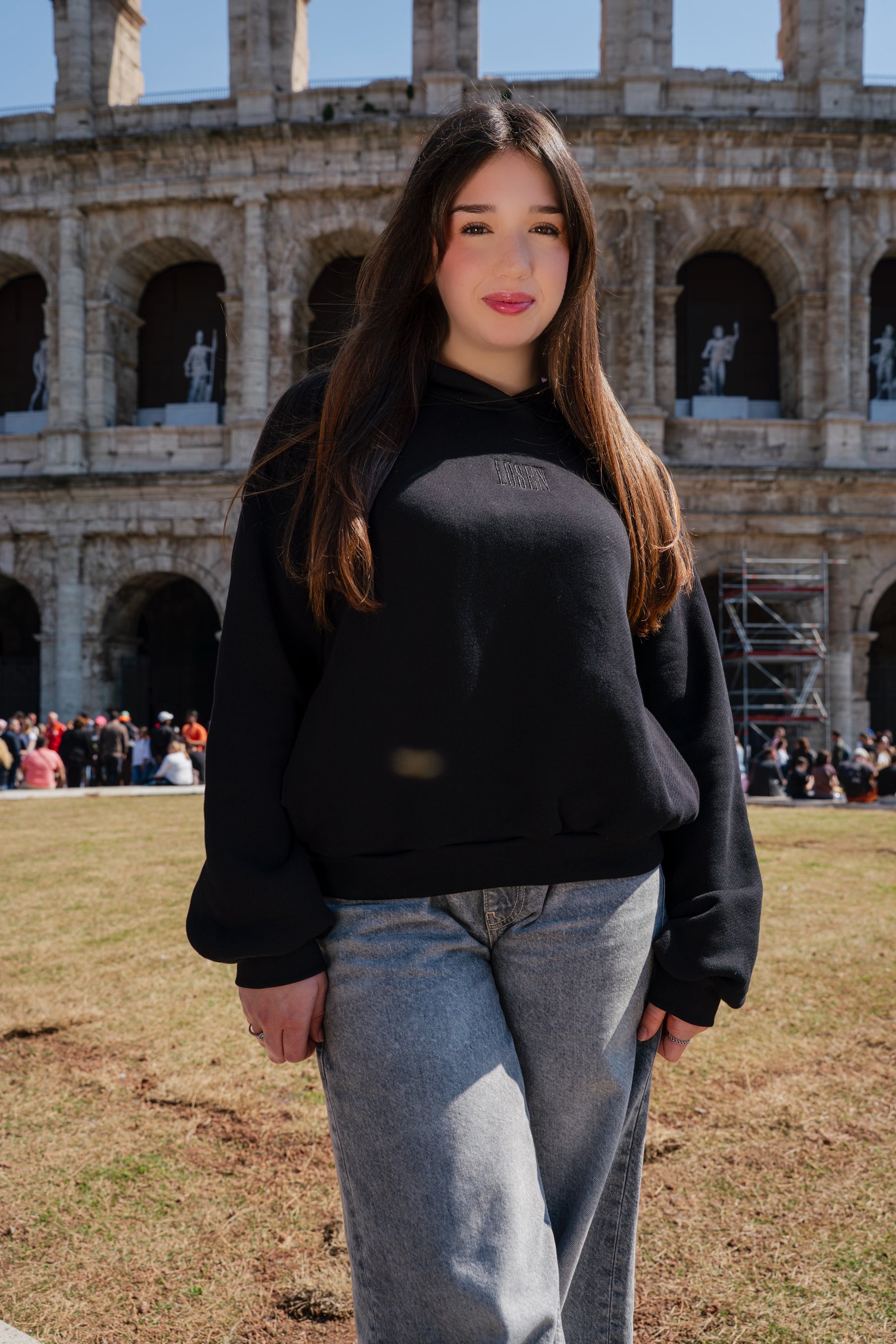 Classic hoodie 'Statue'