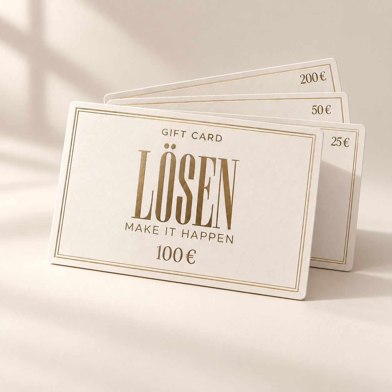 Gift Card LÖSEN