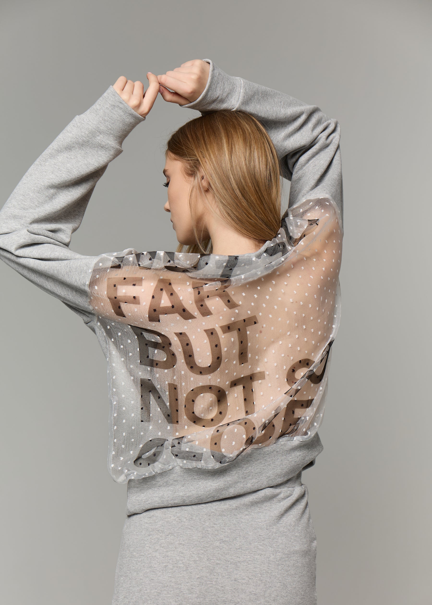 'Not so close' Hoodie & Skirt Set