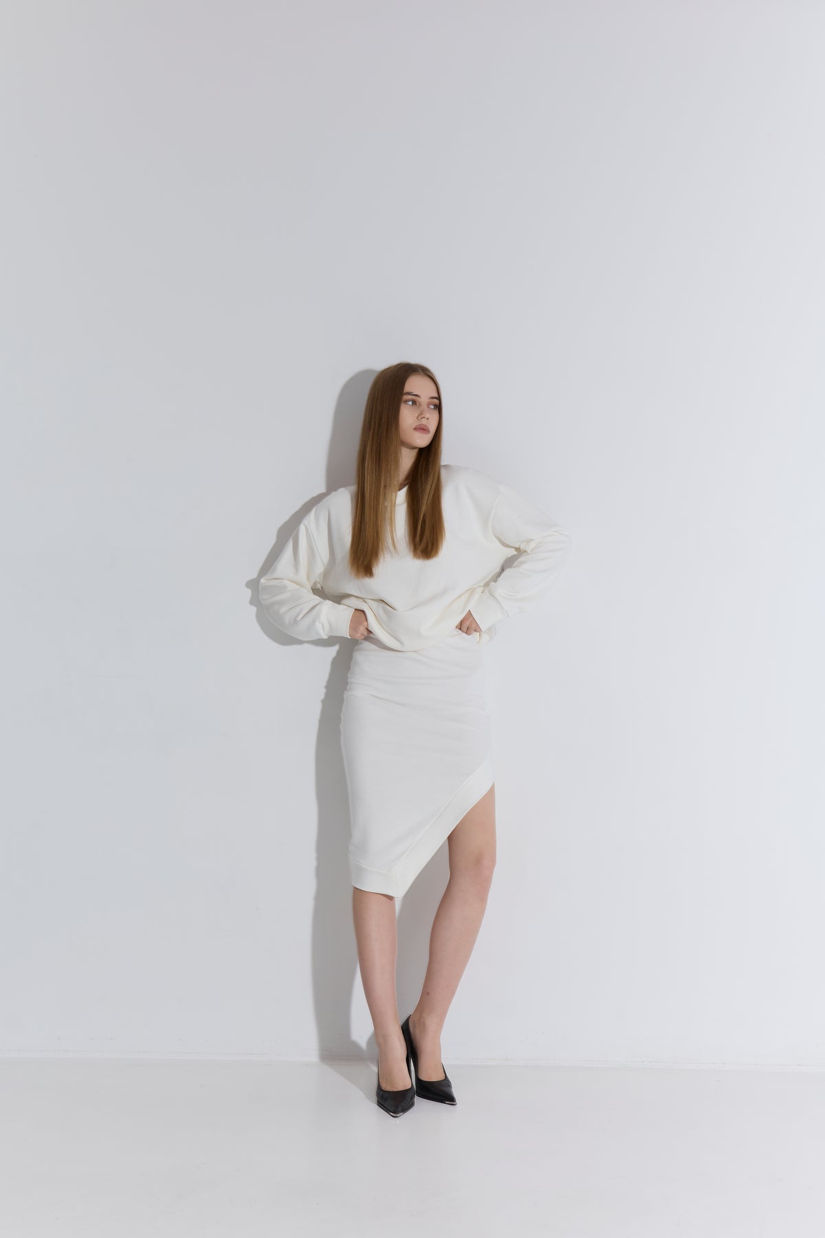 'Not so close' Hoodie & Skirt Set