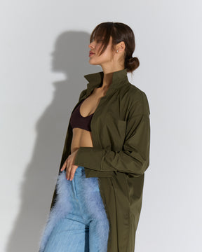 The Chemisier - Army green