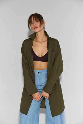 The Chemisier - Army green