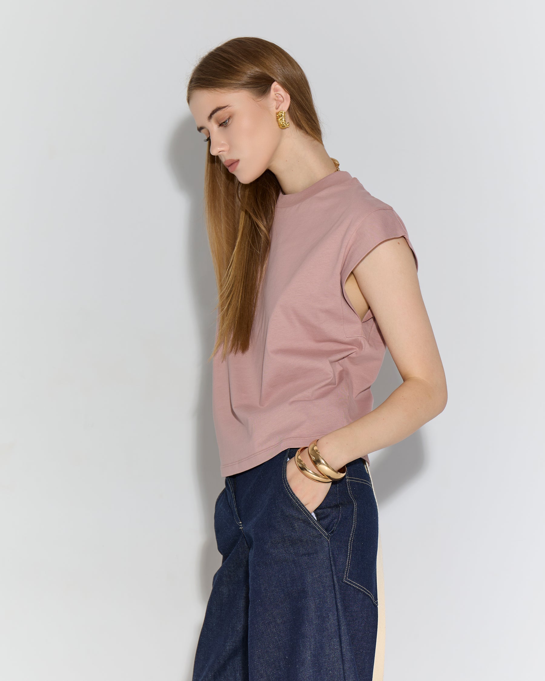 T-shirt Still - Dusty rose