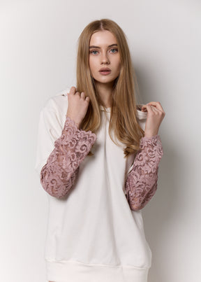 Hoodie 'Soft Lace'