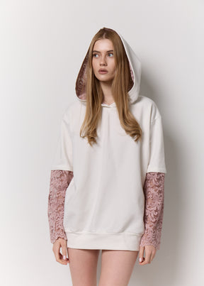 Hoodie 'Soft Lace'