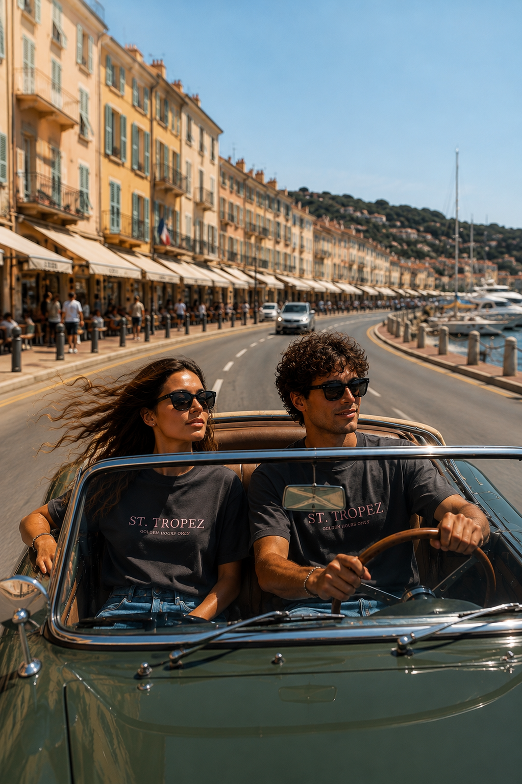 T-shirt St. Tropez - Golden Hours Only