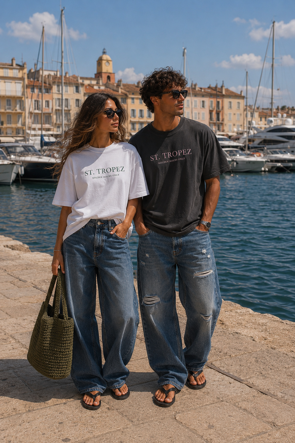 T-shirt St. Tropez - Golden Hours Only