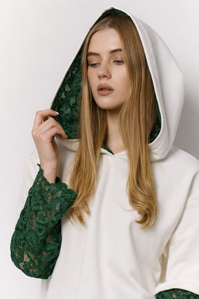 Hoodie 'Soft Lace'
