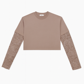 Hidden Bloom Long sleeve - Dusty rose