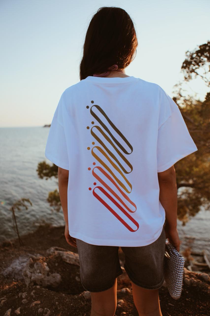 T-shirt boxy-fit 'Sunlight'