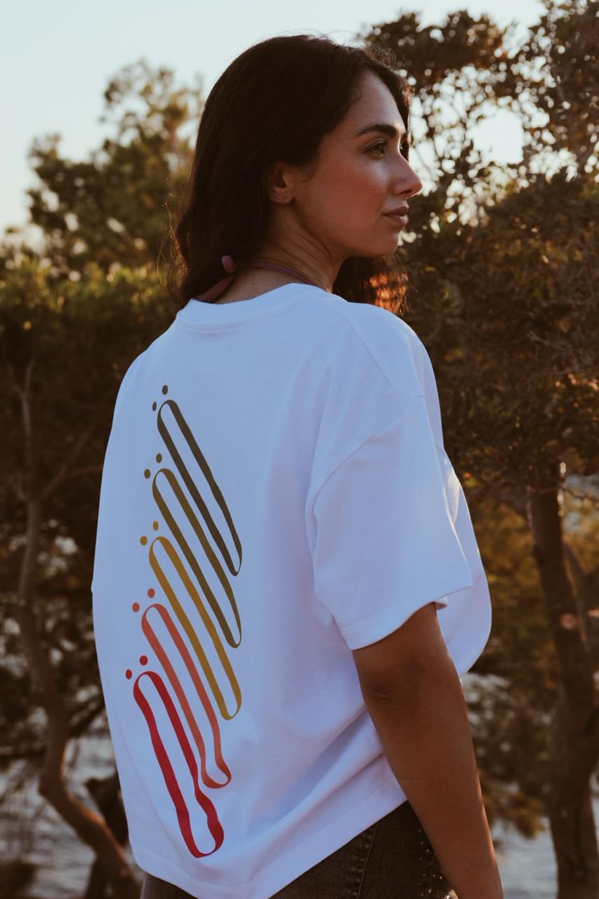 T-shirt boxy-fit 'Sunlight'