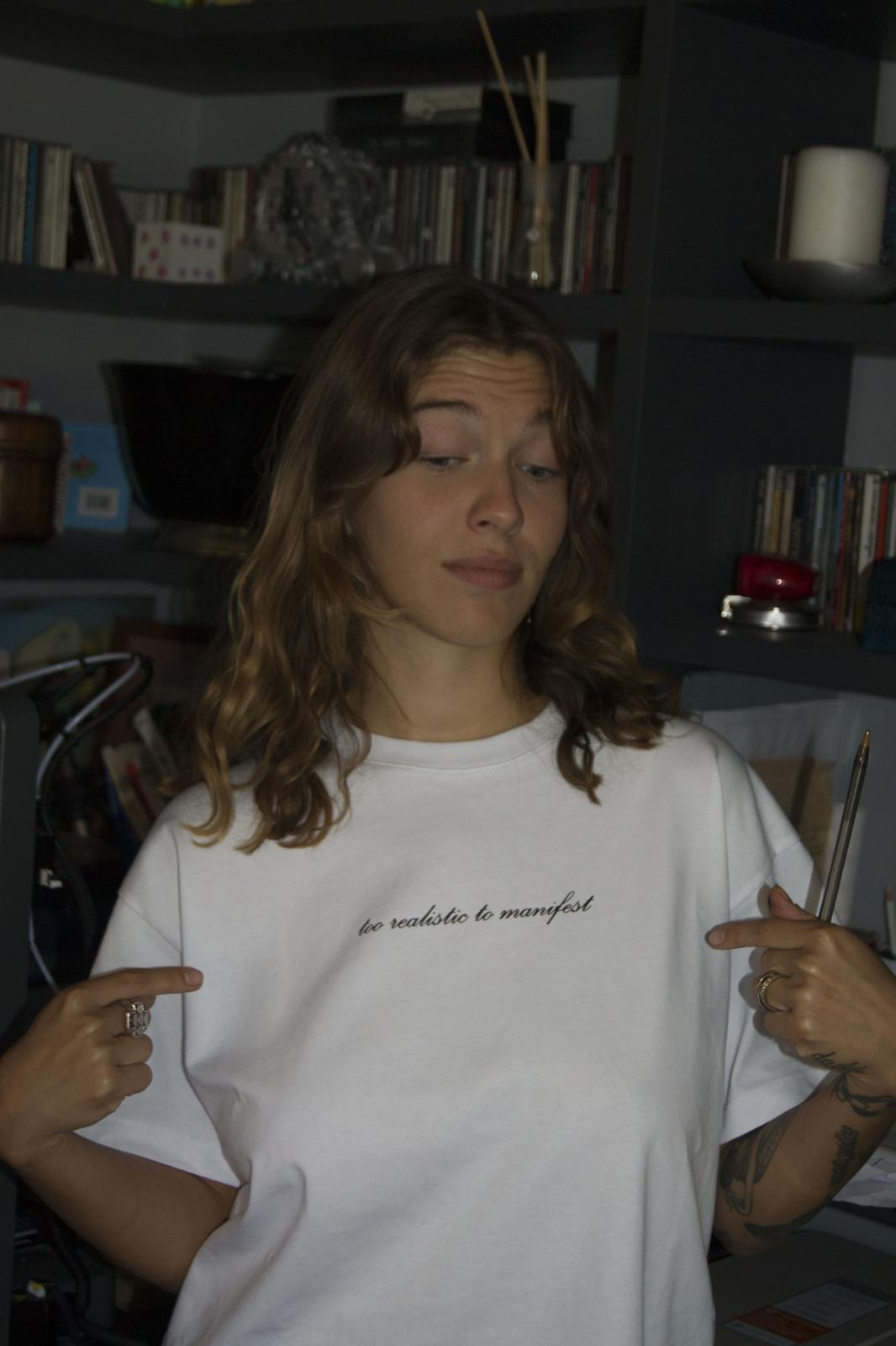 T-shirt ''too realistic to manifest''