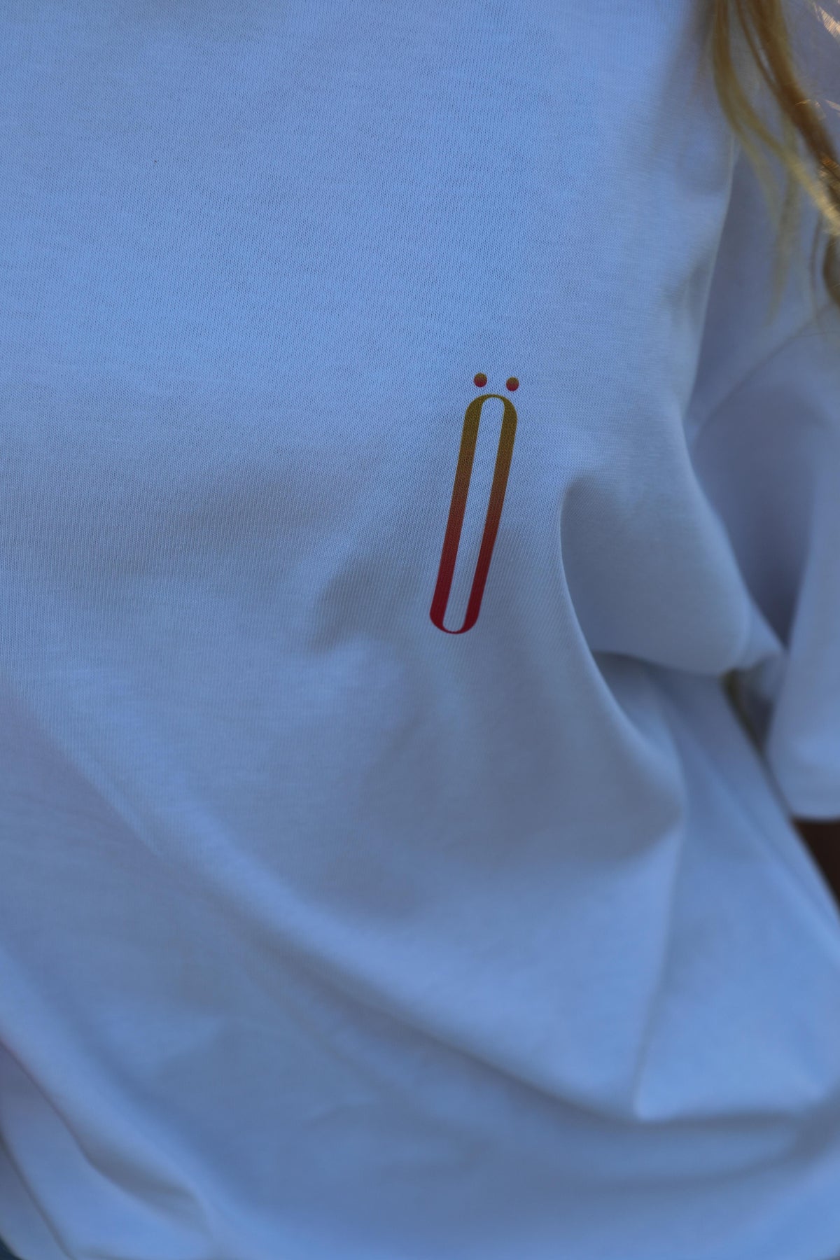 T-shirt boxy-fit 'Sunblaze'
