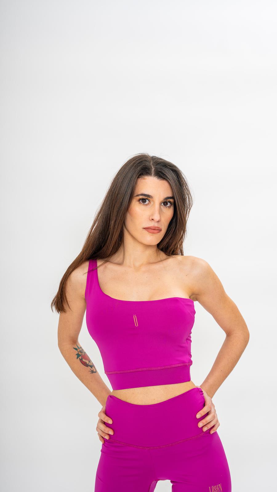 Completo in lycra - Fucsia