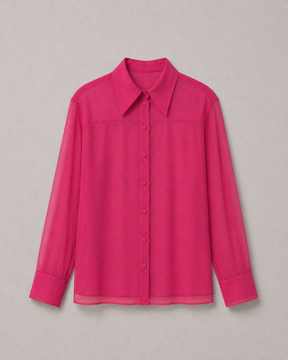 Camicia georgette 'Sheer'