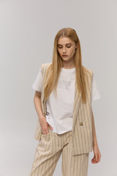 Gilet lino 'Trace'